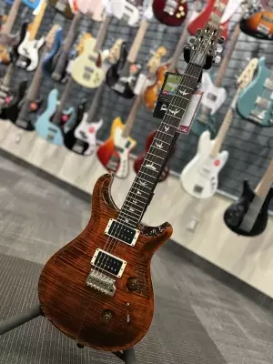 PRS CU24 PAT/THIN ORANGE TIGER 2